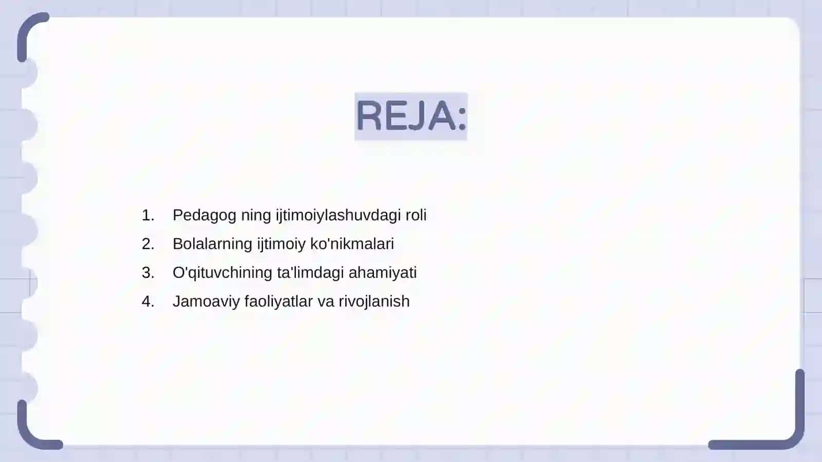Pedagogning bolalarning ijtimoiylashuvdagi roli 2