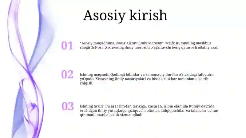 Nosir Xisrav Ilmiy Merosi 2