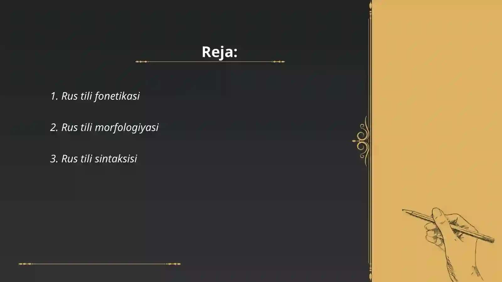 Rus tilshunosligi 2