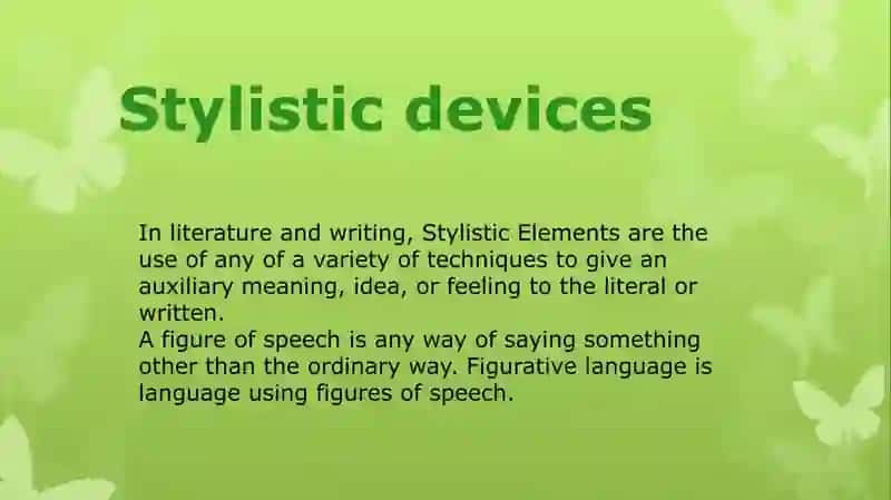 Stylistic devices in English and Uzbek literature: a comparative approach 2