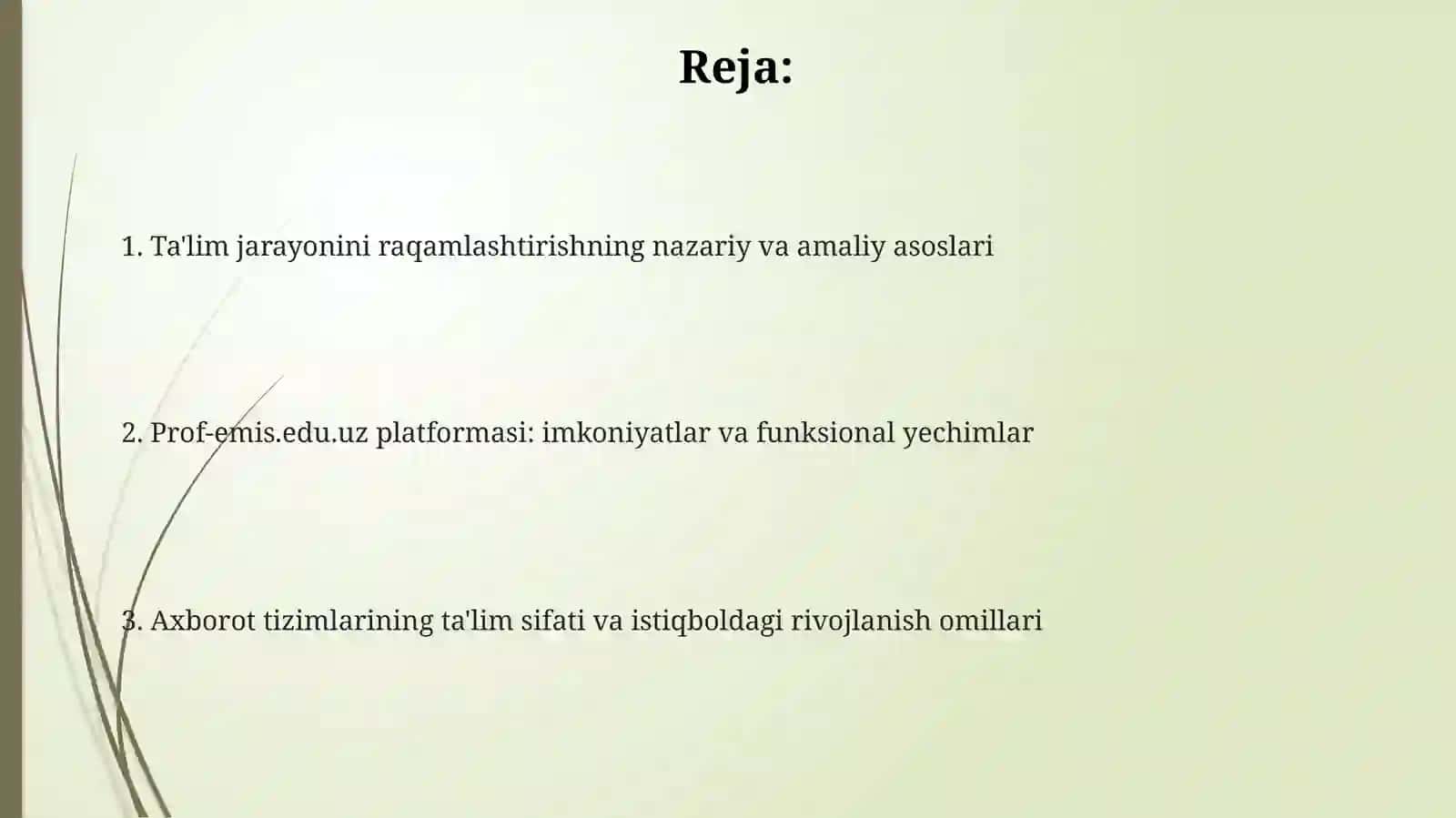 Ta'lim jarayonini raqamlashtirish va elektron resurslar 2