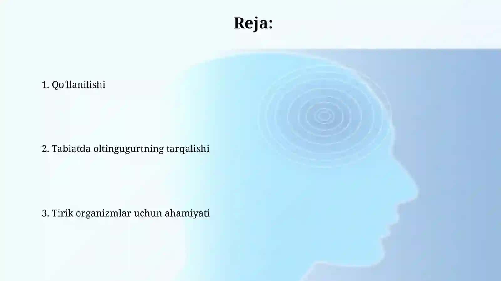 Suvning tabiatda tarqalishi.Uning tirik organizmlar uchun ahamiyati,ishlatilishi 2