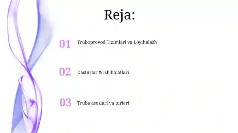 Quvurlar va quvur oʻtkazgichlar 2