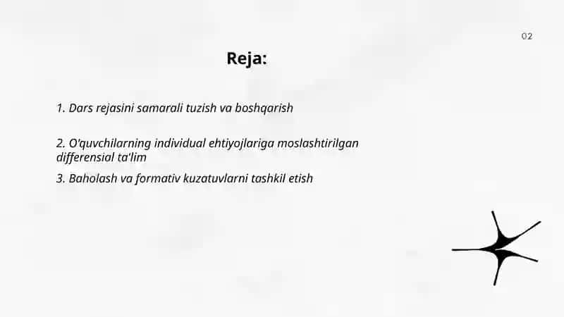 Sinf rahbarining o'quv faoliyati samaradorligini oshirish yoʻllari 2