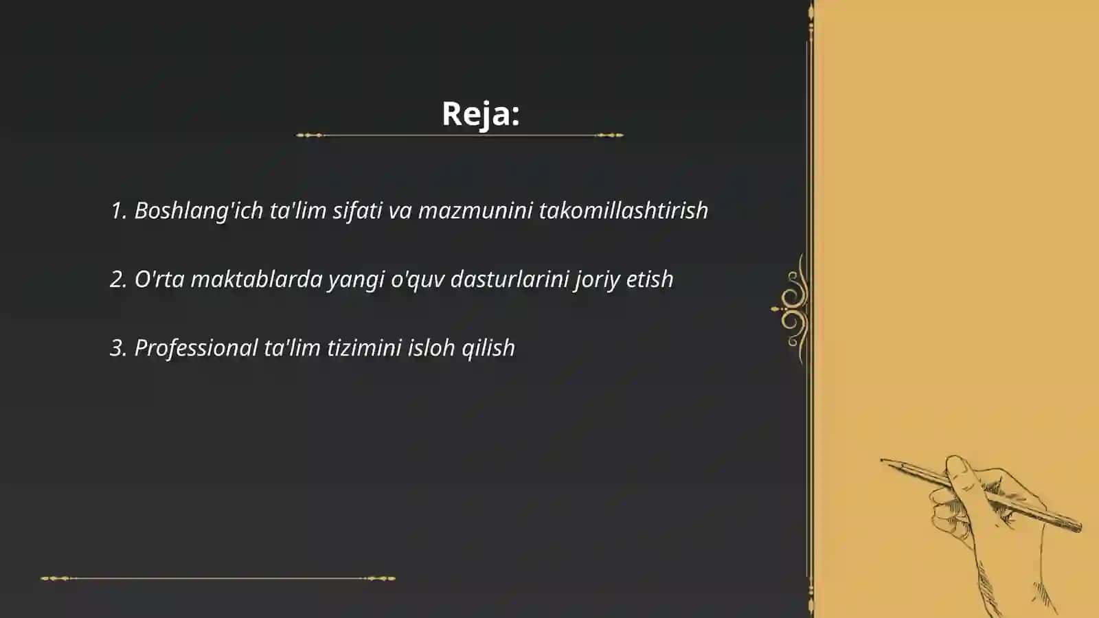Boshlang'ich ta'lim sifati va mazmunini takomillashtirish 2