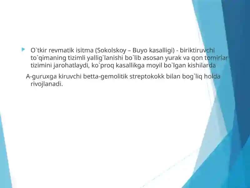 O`TKIR REVMATIK ISITMA 2