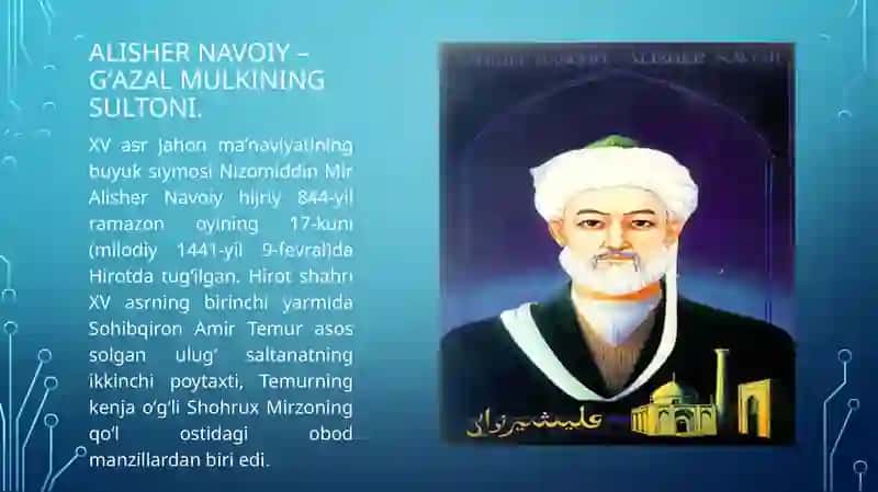 Alisher Navoiy – Gʻazal sultoni 2