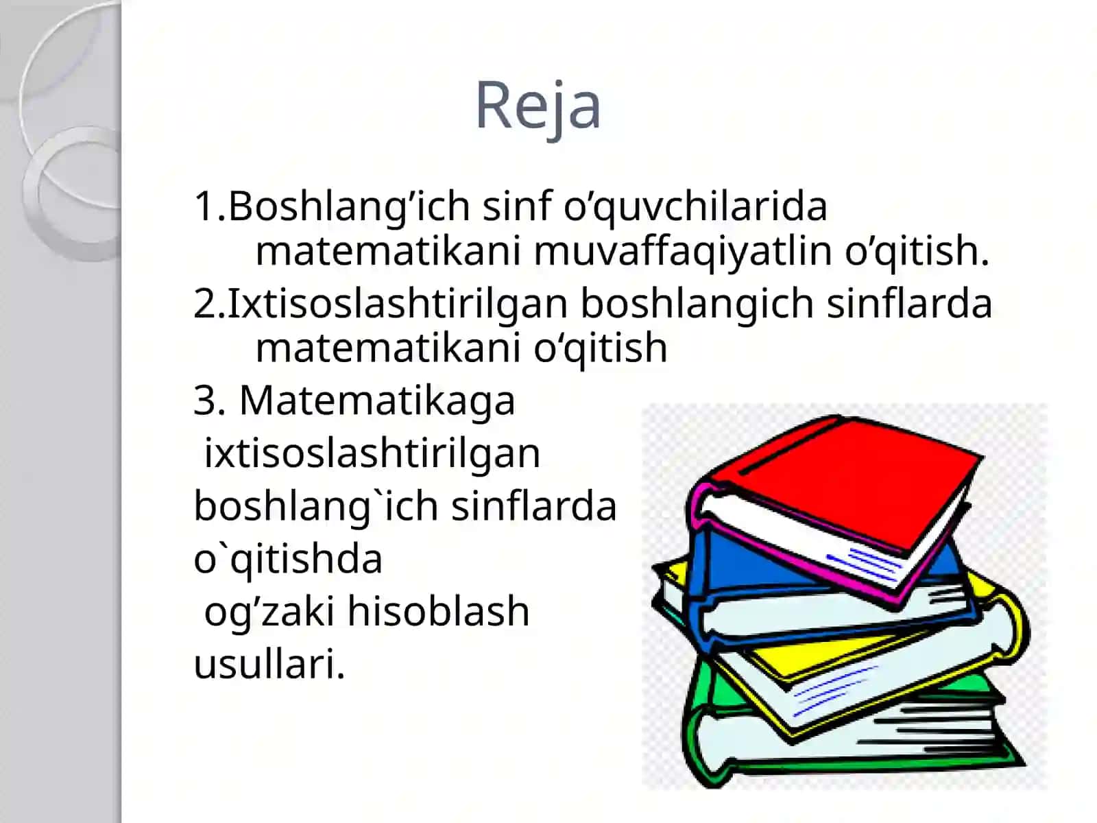 Ixtisoslashtirilgan boshlang'ich sinflarda matematika o'qitish 2