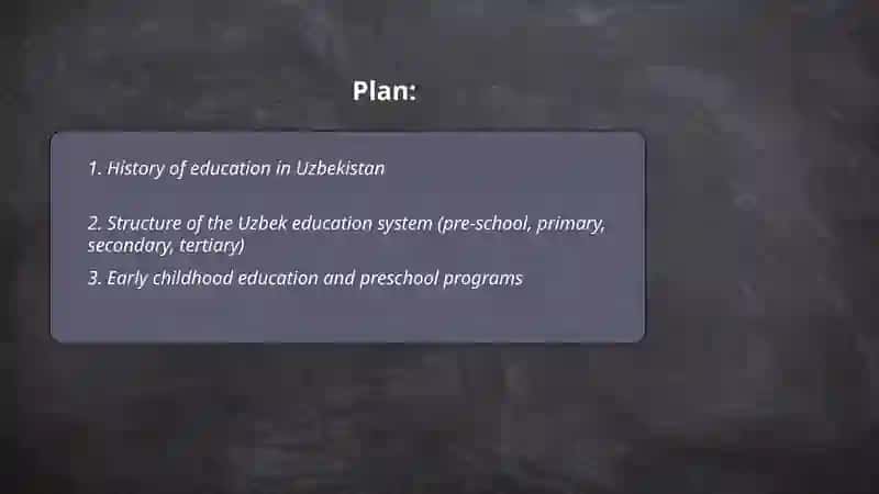 Education in Uzbekistan 2