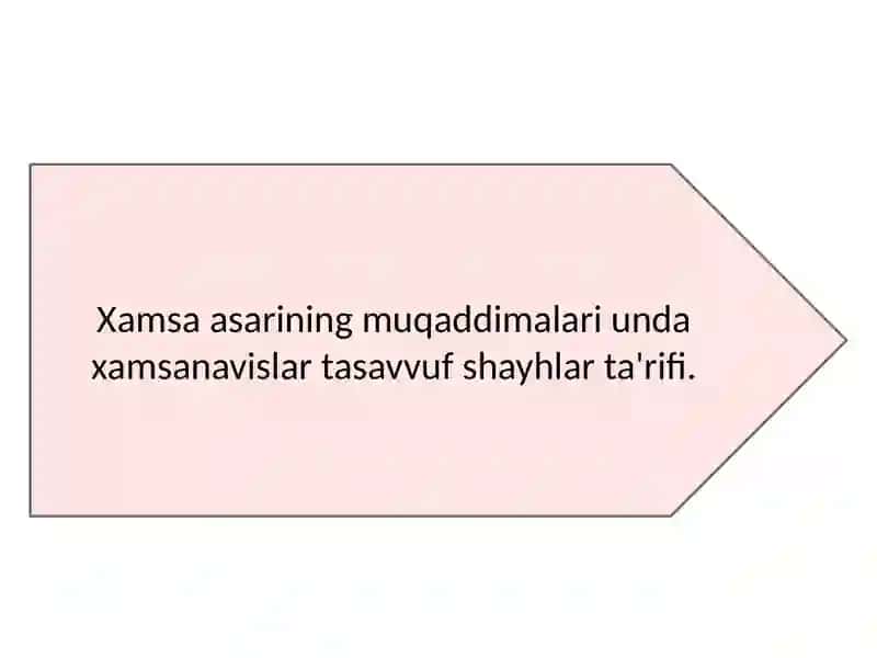 Xamsa asarining muqaddimalari unda xamsanavislar tasavvuf shayhlar ta'rifi. 2