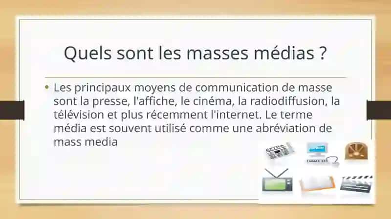 Médias de masse 2