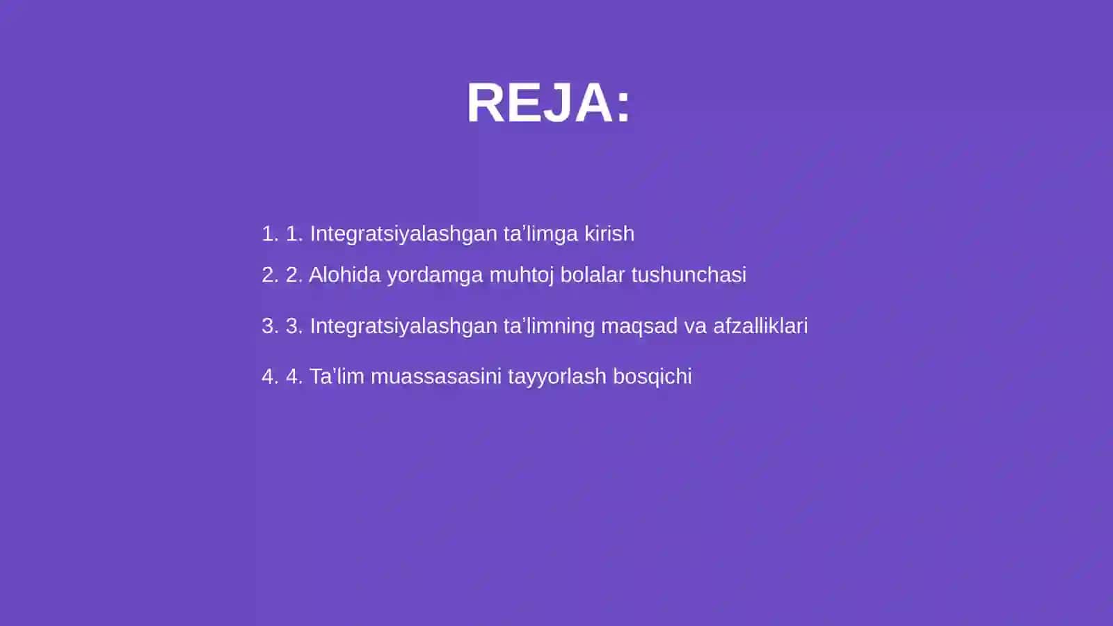 Integratsiyalashgan talimning asosiy bosqichlari 2