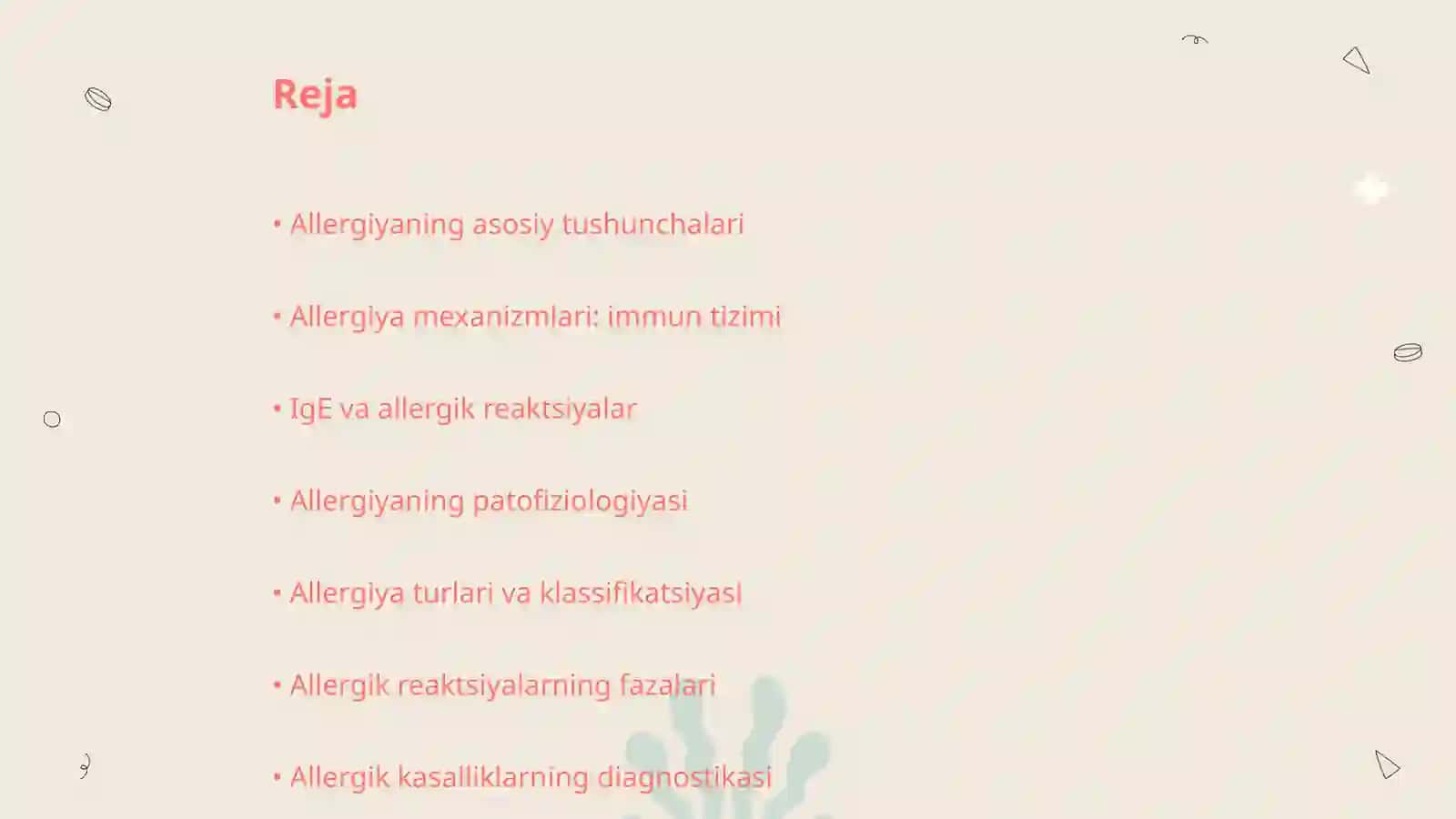 Allergiya mexanizmlari Patologik fiziologiyasi 2