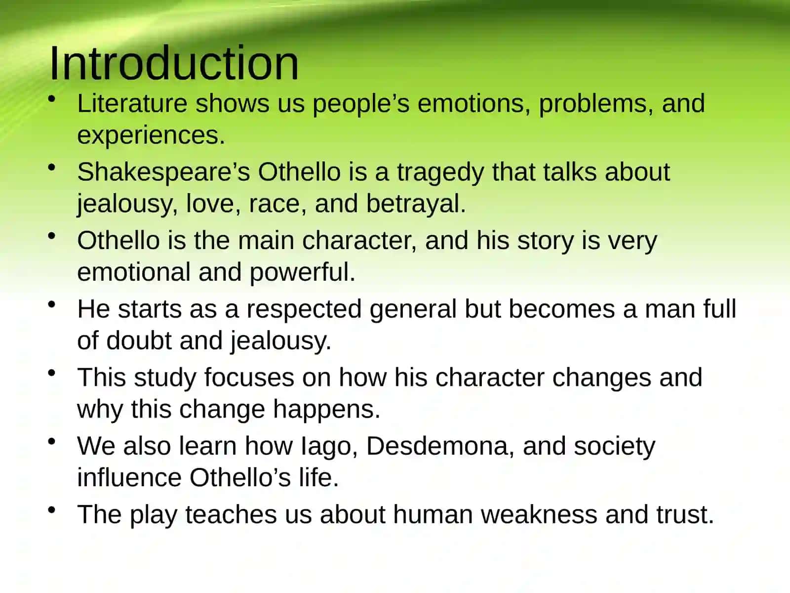 Q. M. Qodirova "Image of Othello in tragedy of W. Shakespeare “Othello”" 2