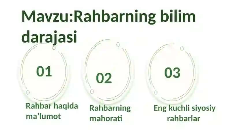 Rahbarlik ustozligi 2