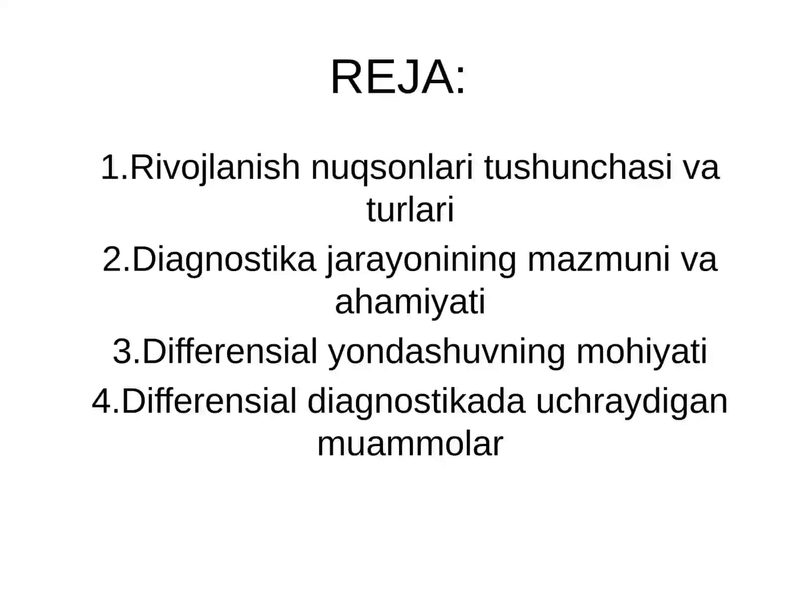 Rivojlanish nuqsonlari diagnostikasida differensial yondashuv muammolari 2