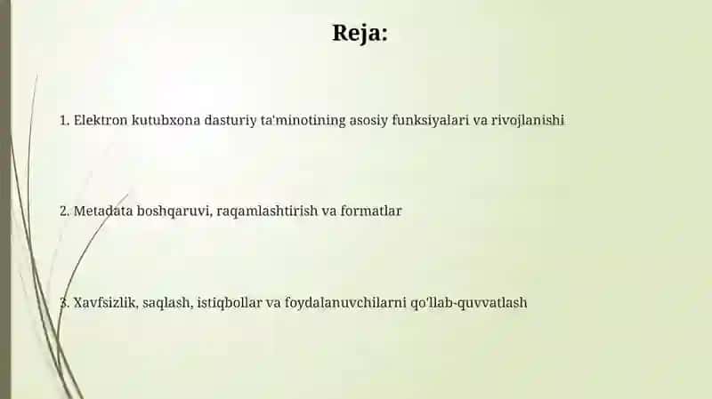 Elektron kutubxona dasturiy ta'minoti 2