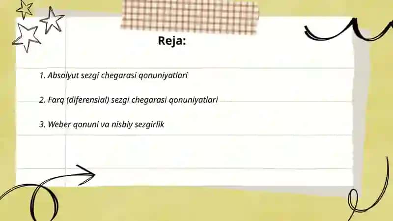 Sezgi sohasidagi qonuniyatlar 2