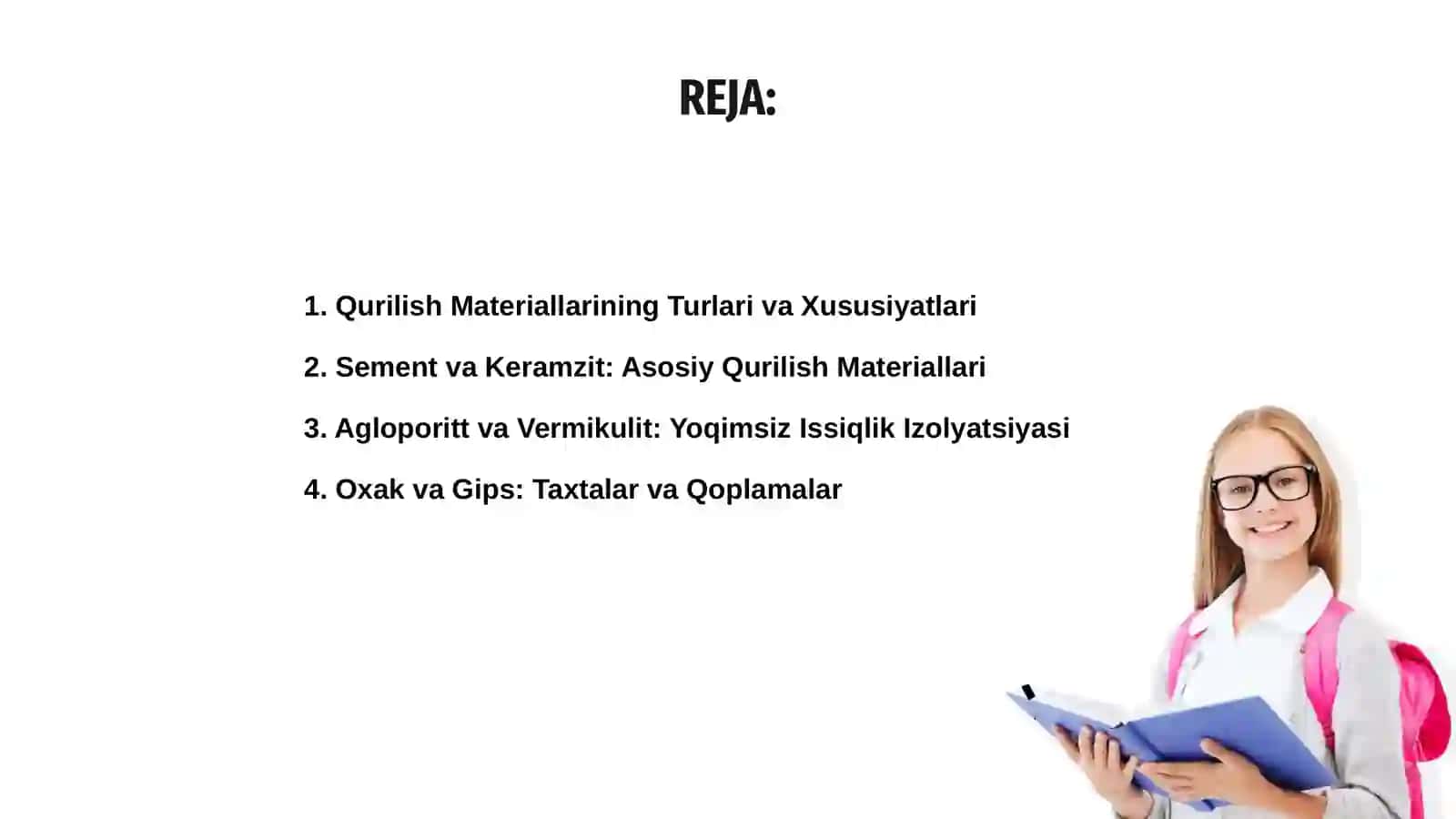 Qurilish Materiallarining Turlari va Xususiyatlari 2