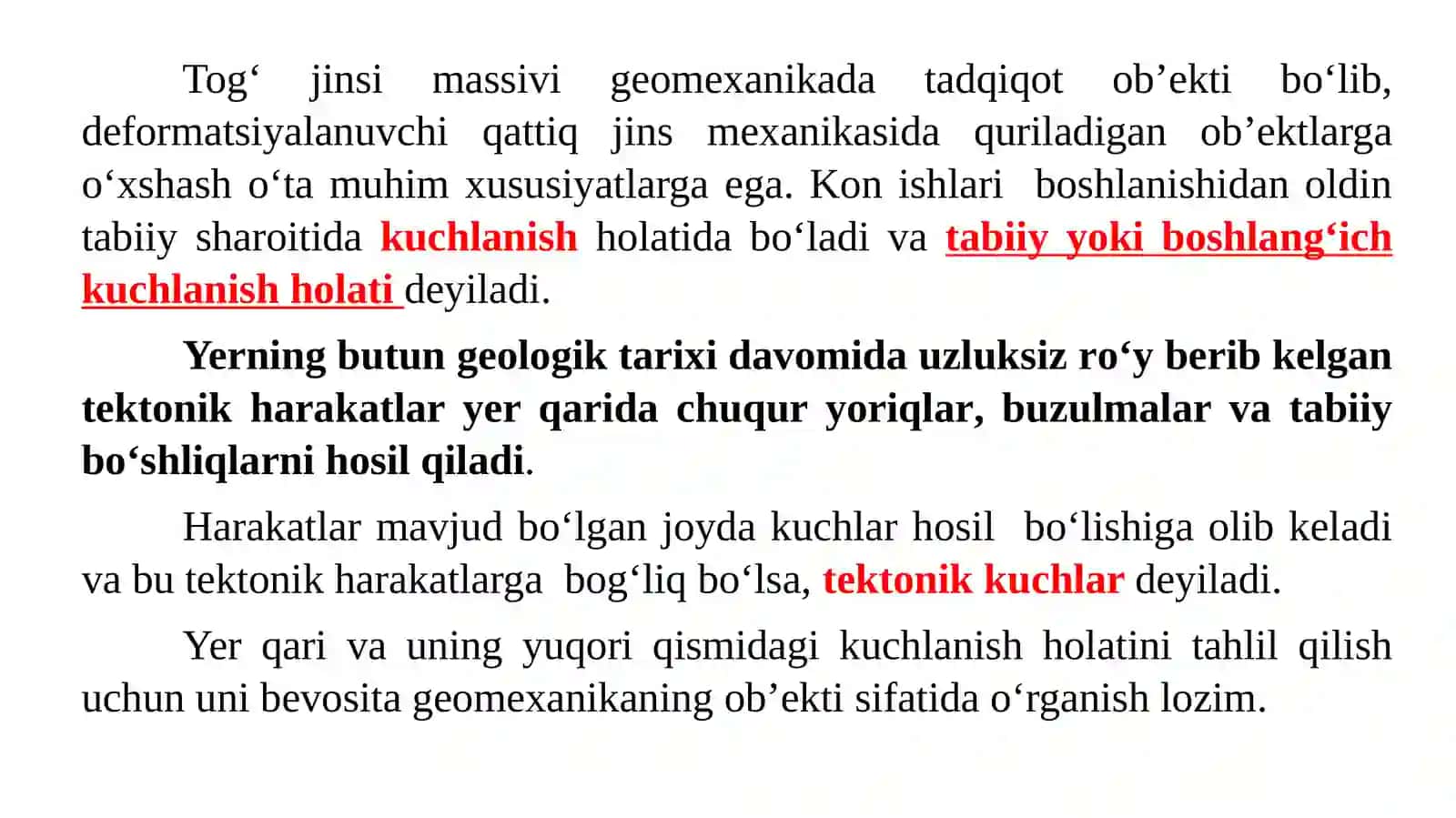 Konjinslarimassivining tabiiy kuchlanish maydonlari 2