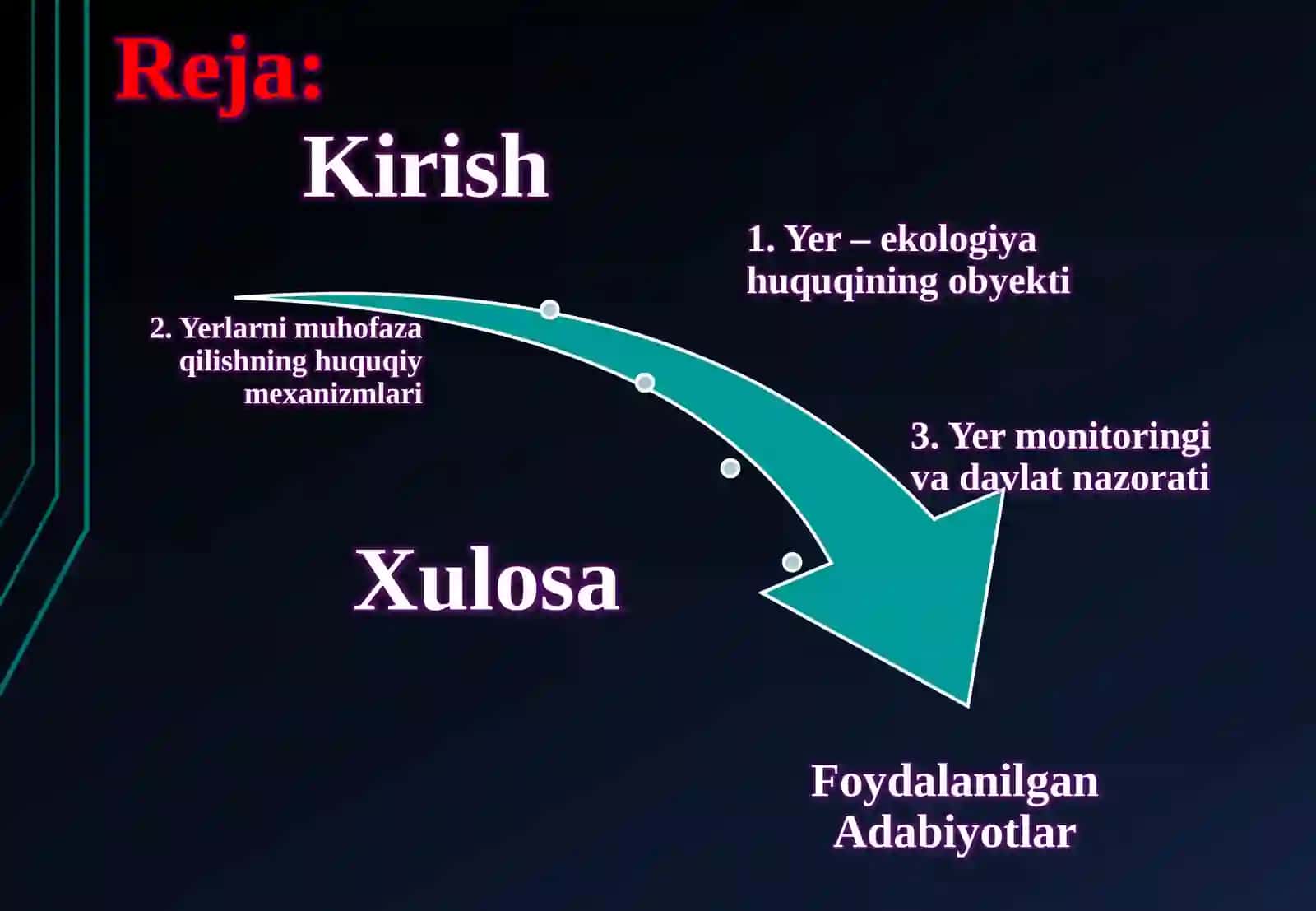 Yerlarni ekologik-huquqiy muhofaza qilish 2