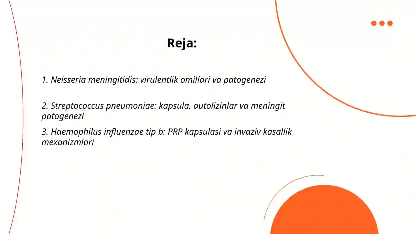 Meningit chaqiruvchi bakteriyalar va ularning patogenezi 2