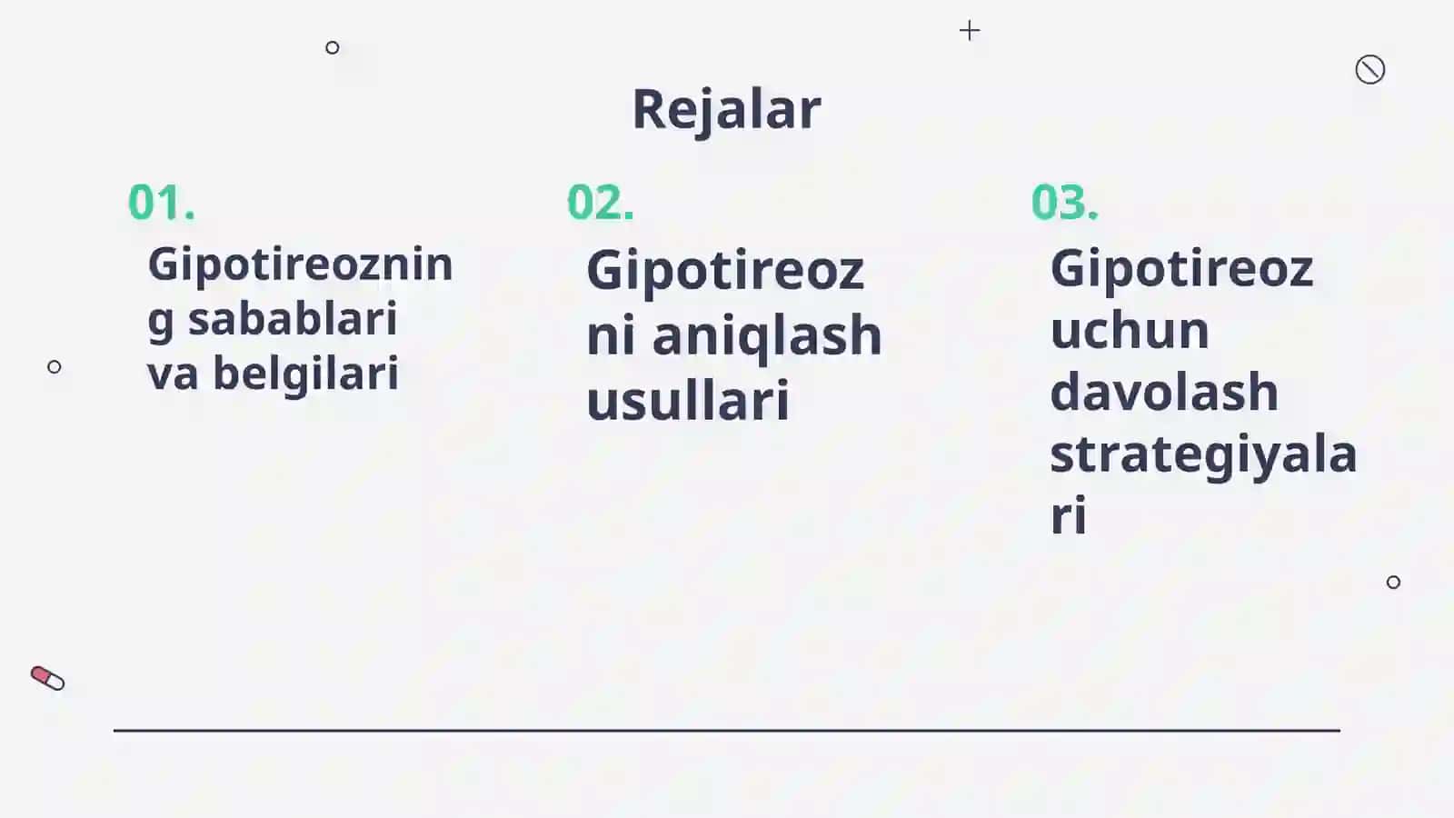 Gipotireoz patogenezi va davolash usullari 2