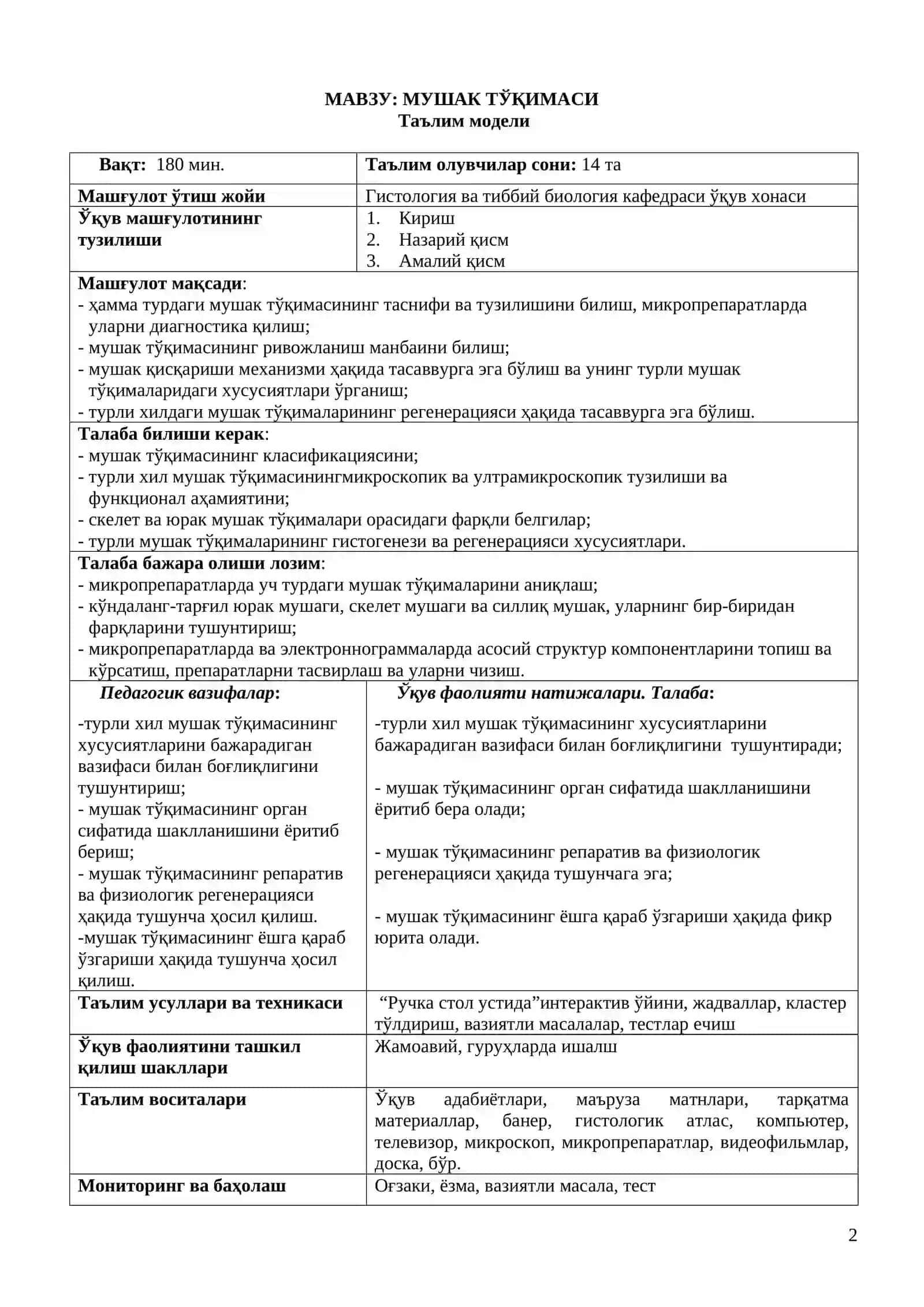 МУШАК ТЎҚИМАСИ 2