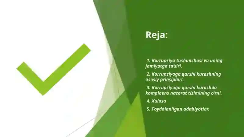 Korrupsiyaga qarshi kurash va komplaens nazorat tizimi 2