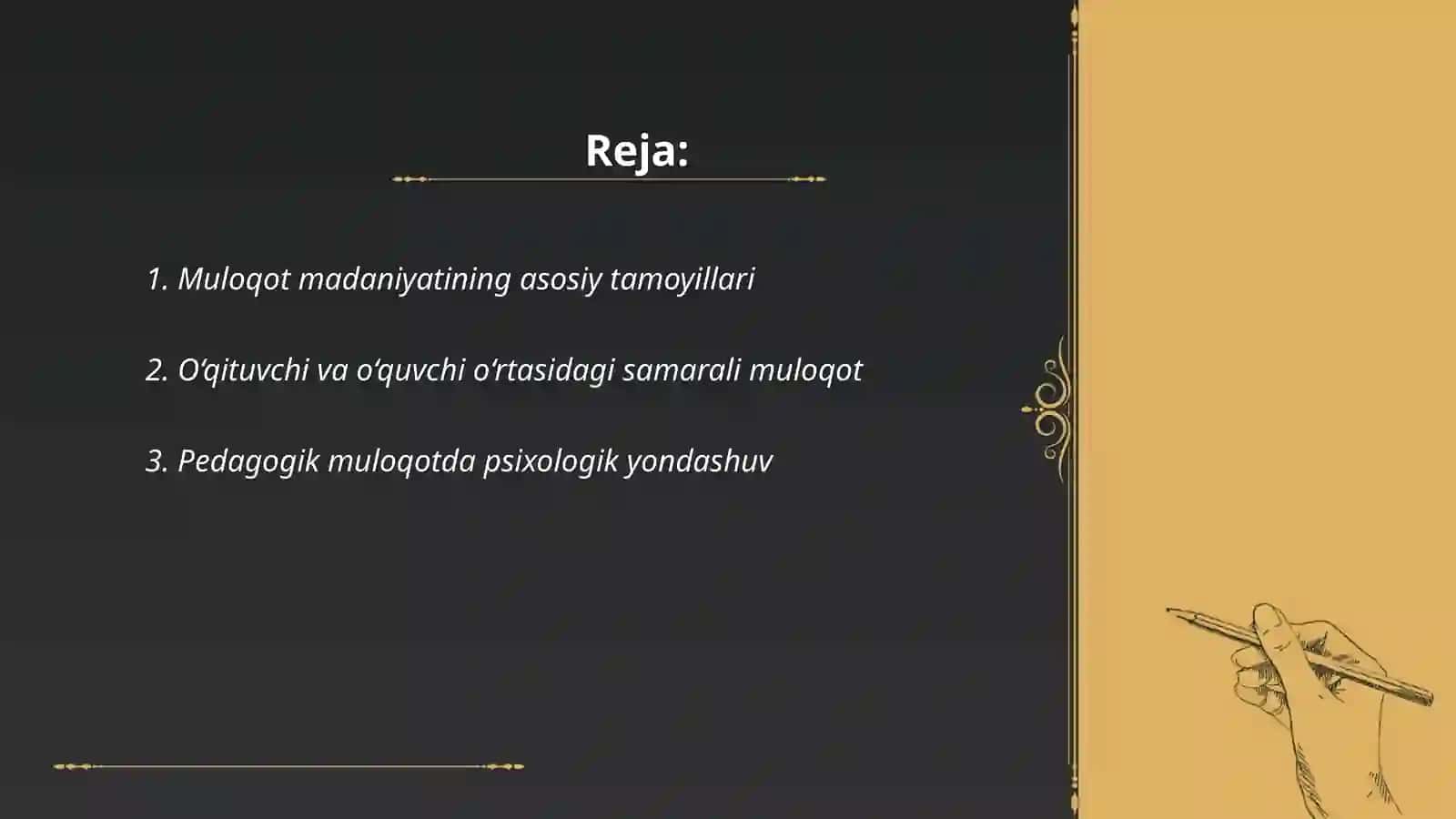Muloqot Madaniyati va Psixologiyasi 2