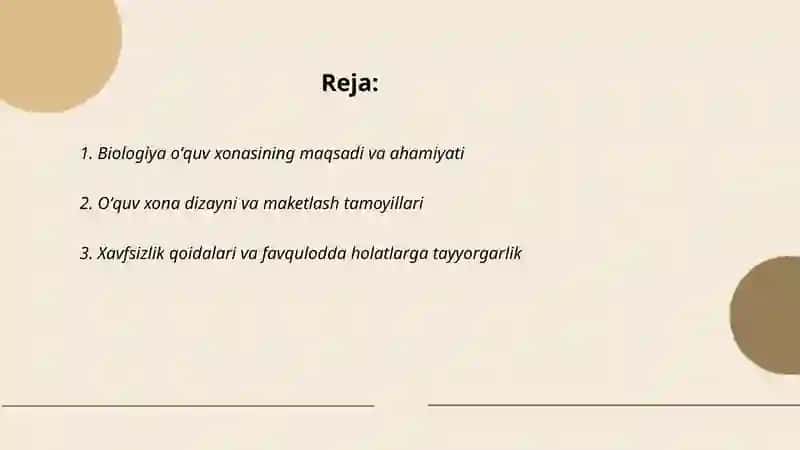 Biologiya oʻqyv xonasini jihozlash va uning ta'lim tarbiyada tutgan o'rni 2