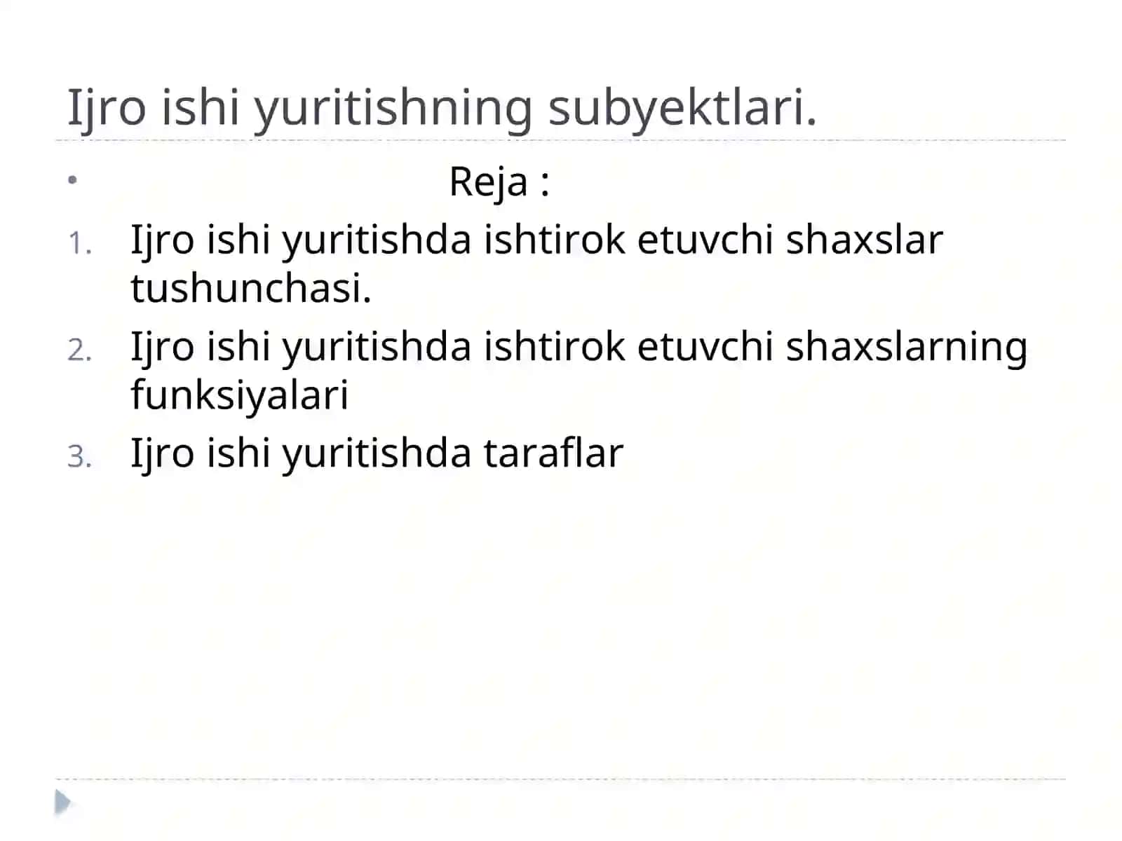 Ijrо Ishi Yuritishda Ishtirok Etuvchi Shaxslar 2