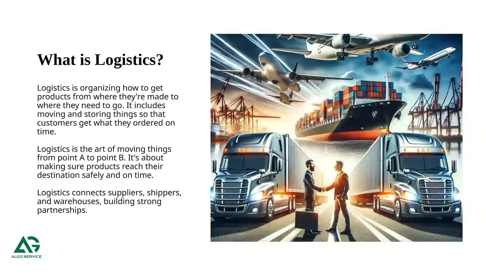What is Logistics? Part 1 2