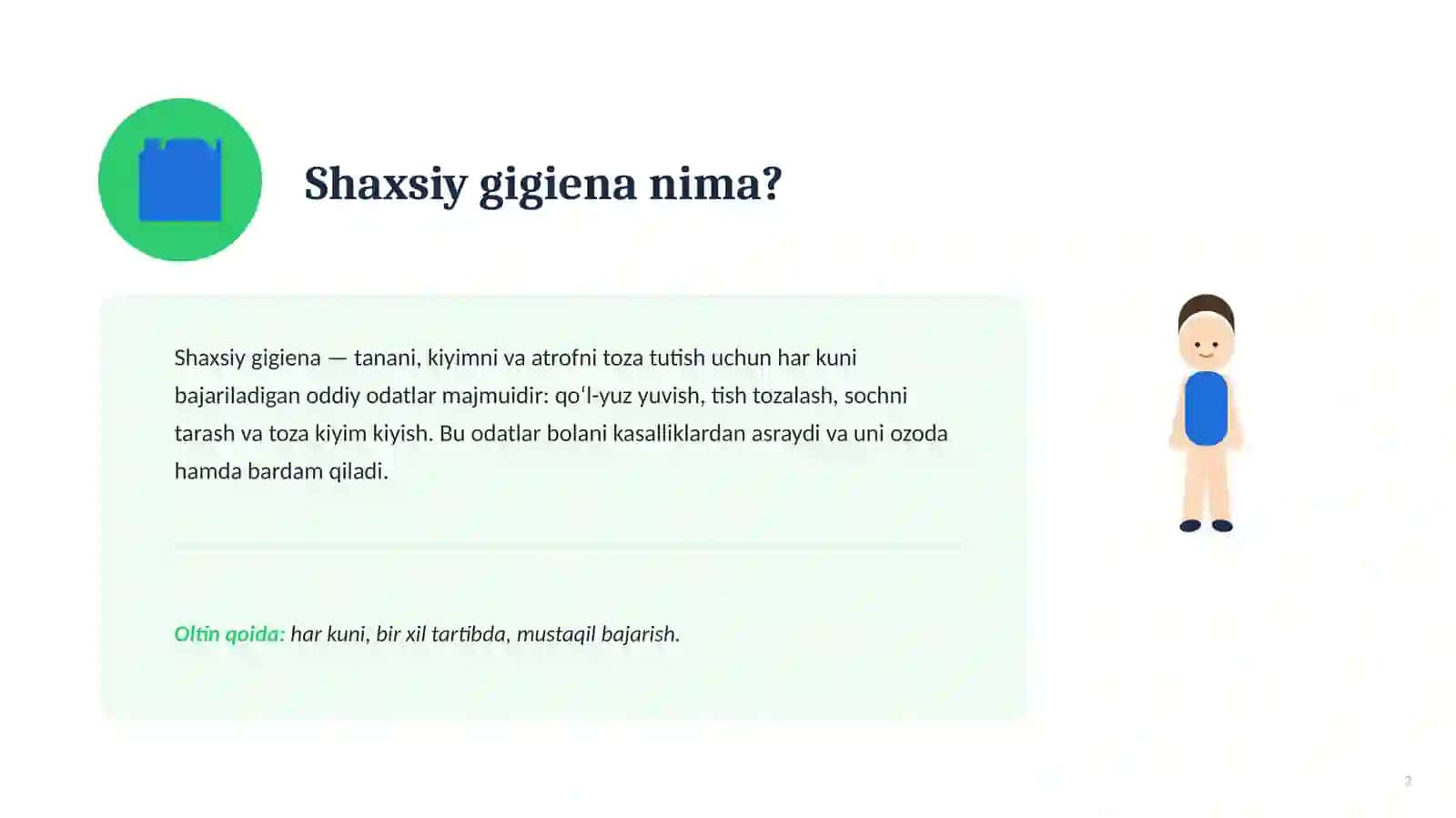 Shaxsiy Gigiena 2