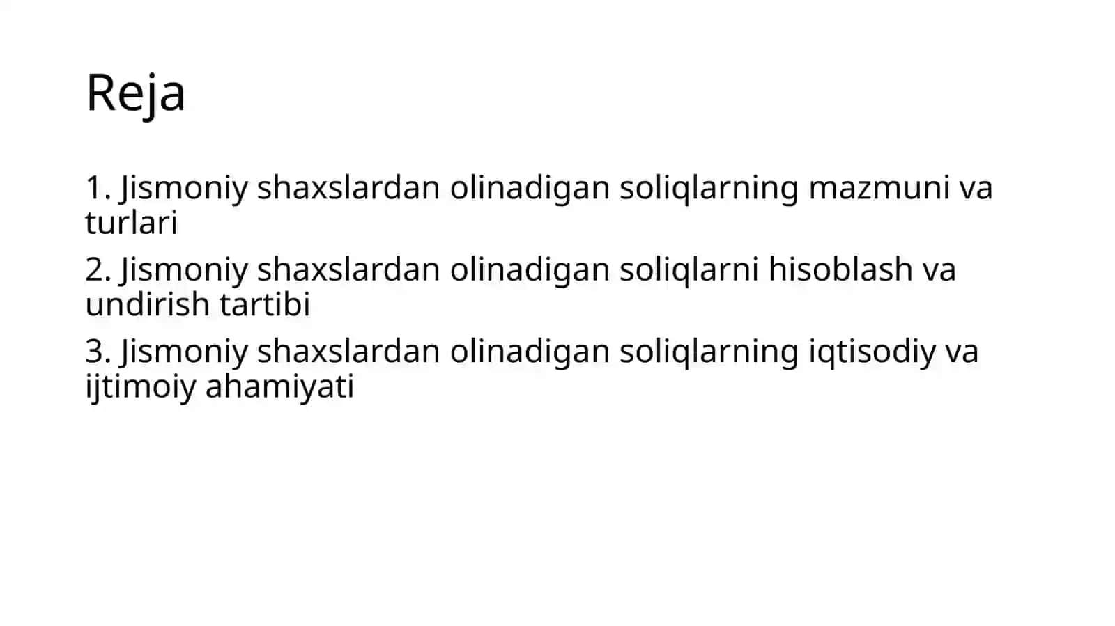 Jismoniy shaxslardan olinadigan soliqlar va ularning ahamiyati 2