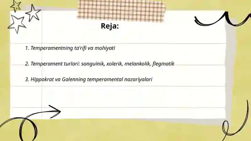 Temperament 2