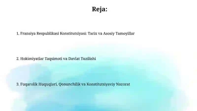 Fransiyarespublikasikonstitutsiyasi 2