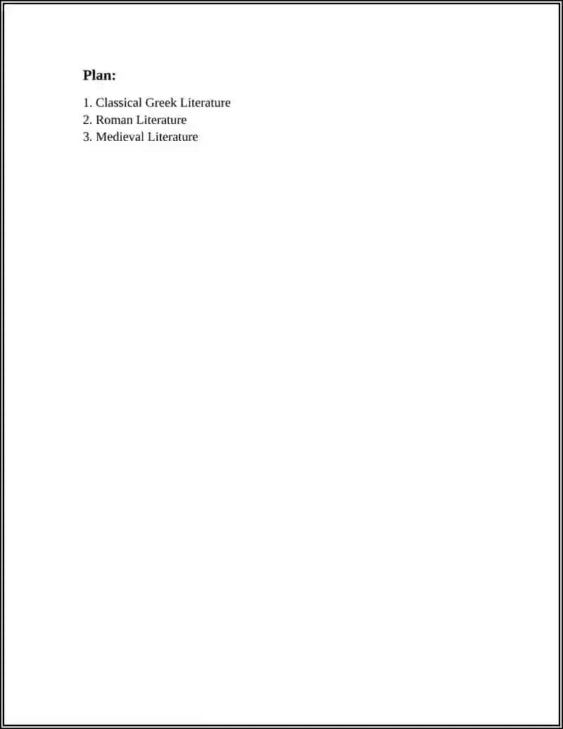 Classical Greek Literature 2
