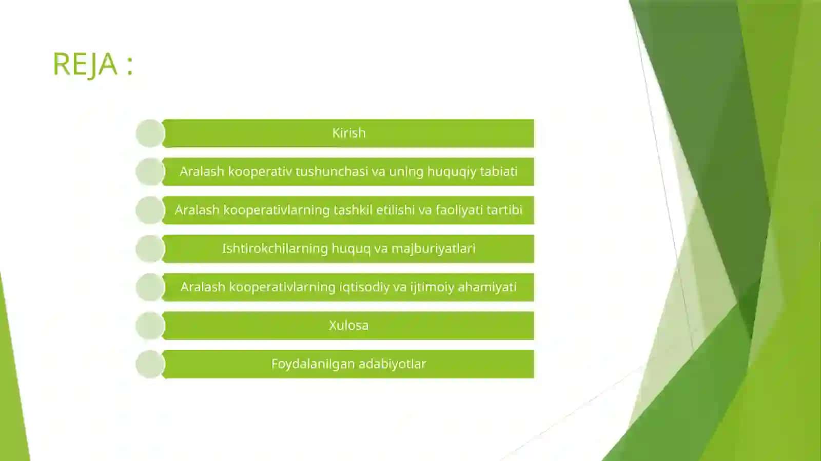 ARALASH KOOPERATIVLAR 2