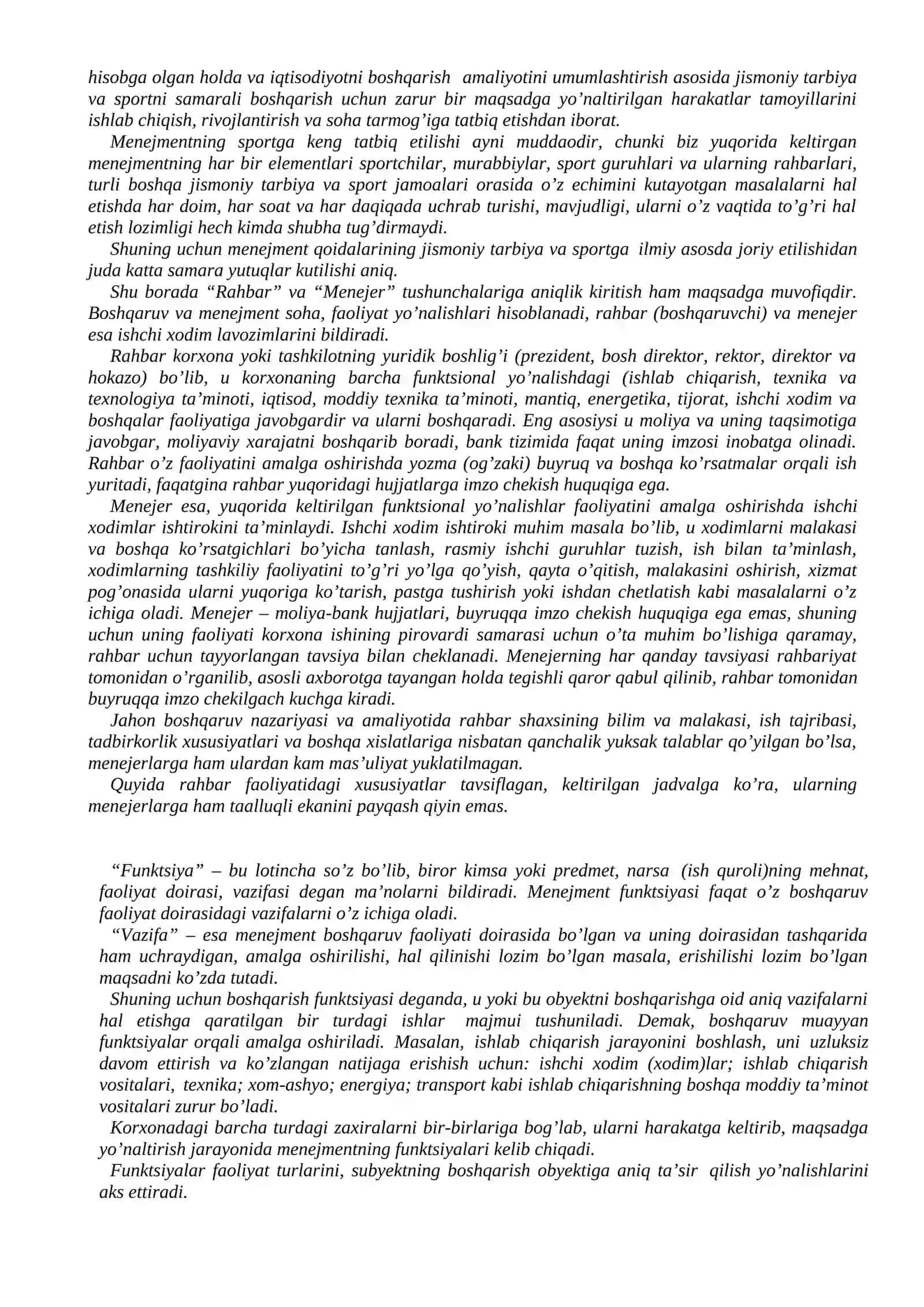 Sport mеnеjmеnti vа boshqаruv 2