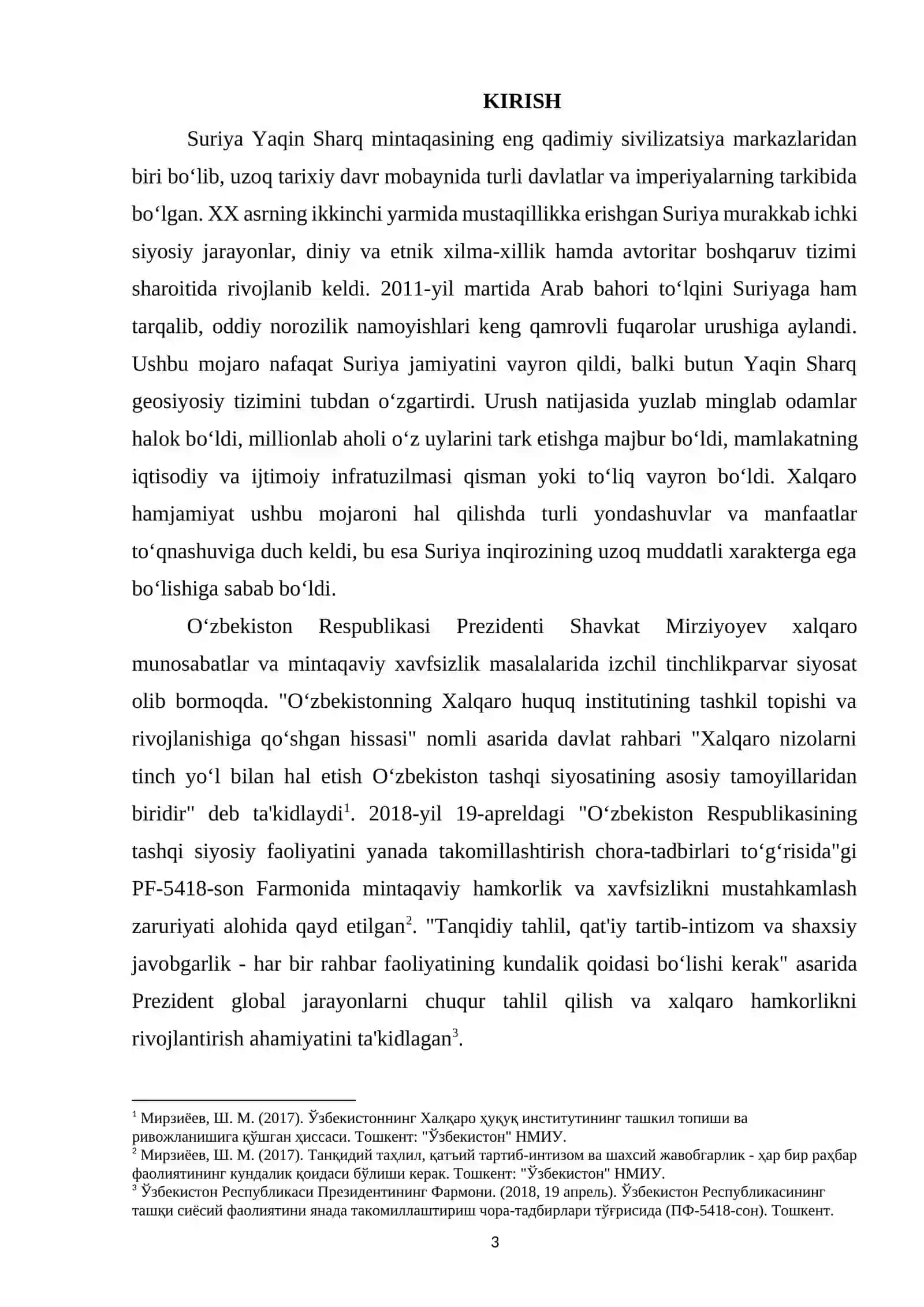 SURIYADA FUQAROLAR URUSHI: SABABLAR VA OQIBATLAR 2