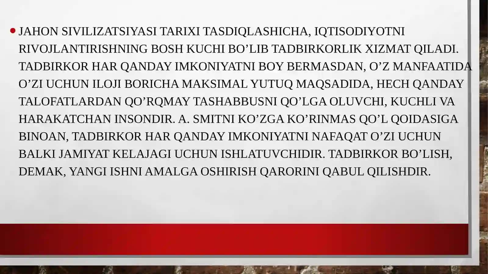 Innavatsion tadbirkorlik faoliyati boshqaruvning tashkiliy-iqtisodiy mexanizmi 2