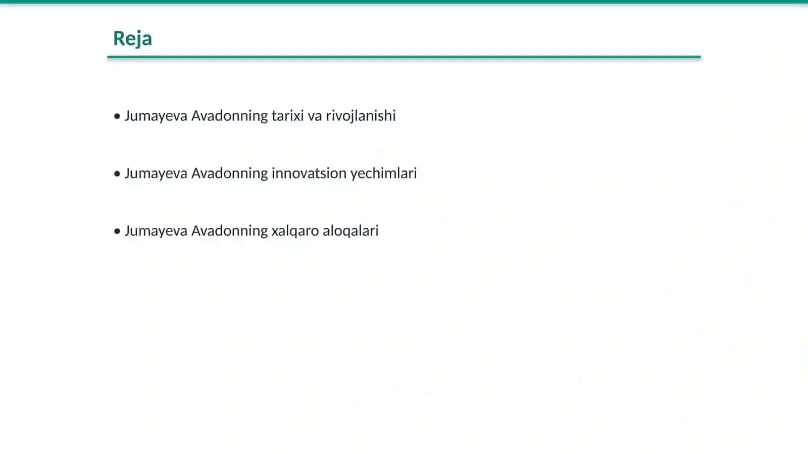 Jumayeva Avadon 2
