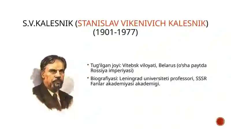 S.V.Kalesnik, A.G.Isachenko, N.A.Solnsev, F.N.Milkovlarning landshaft haqida gitamoq'oshgan hissasi 2