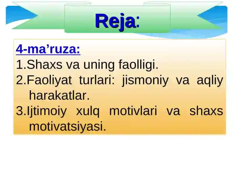 Shaxsvafaoliyat 2