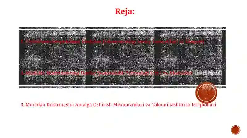 O'zbekiston Respublikasi Mudofaa Doktrinasi 2
