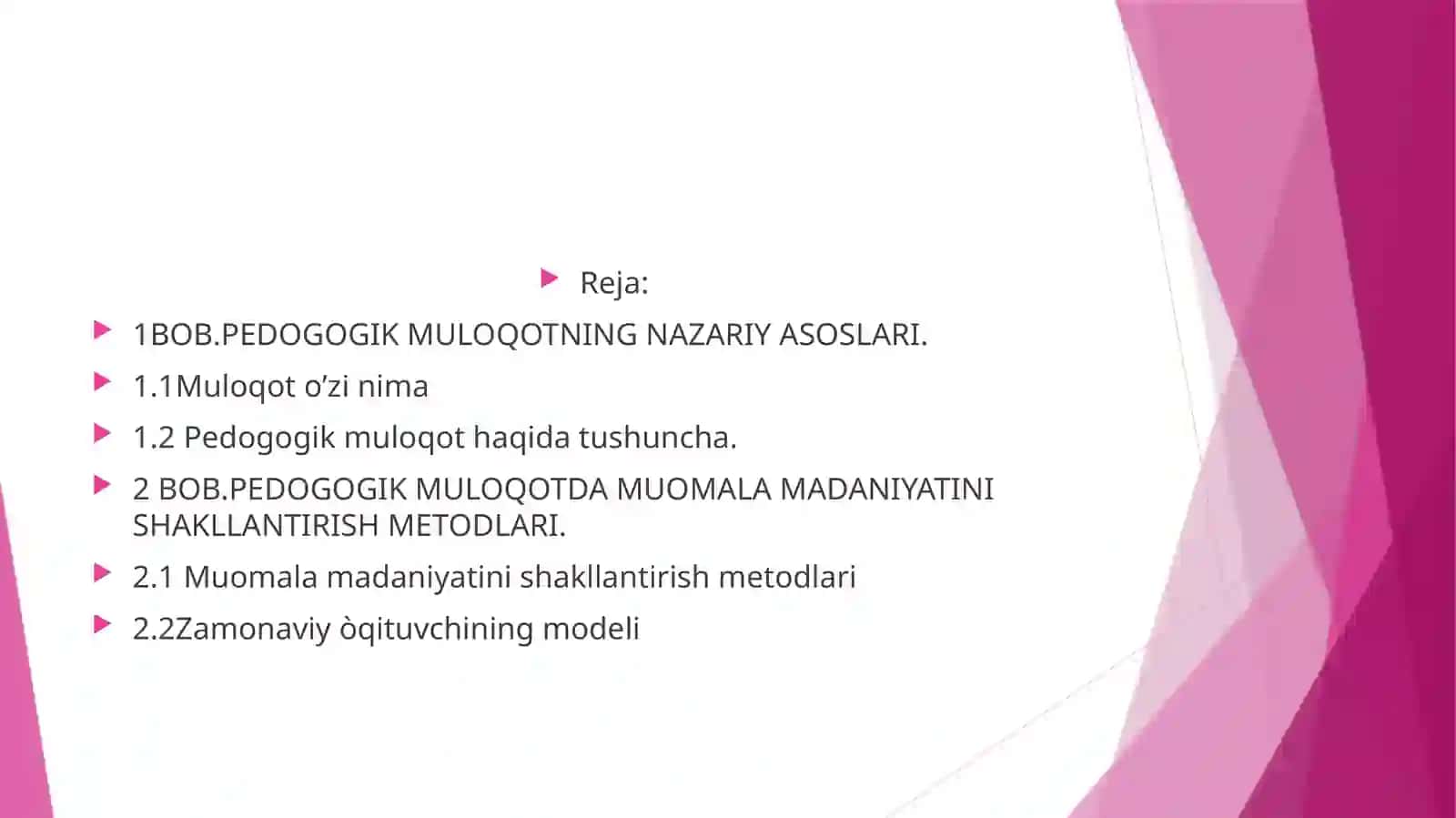 Pedogogik muloqotda muomala madaniyati 2
