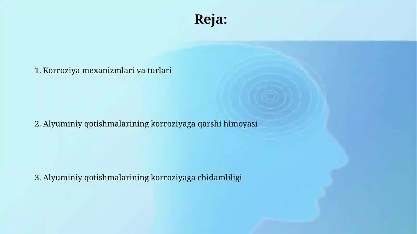 Alyuminiy qotishmalarining korroziyagachidamliligi 2