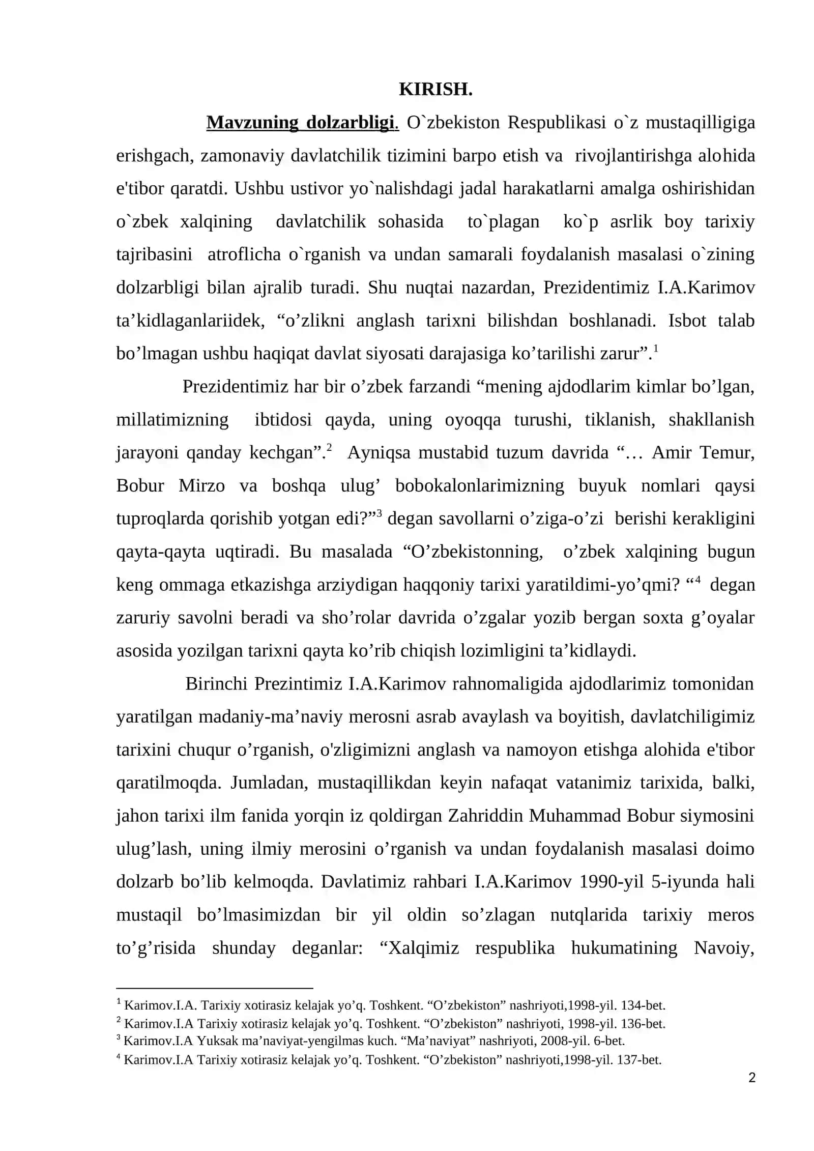 BOB. ZAHIRIDDIN MUHAMMAD BOBURNING HAYOTI VA SIYOSIY-ILMIY FAOLIYATI 2