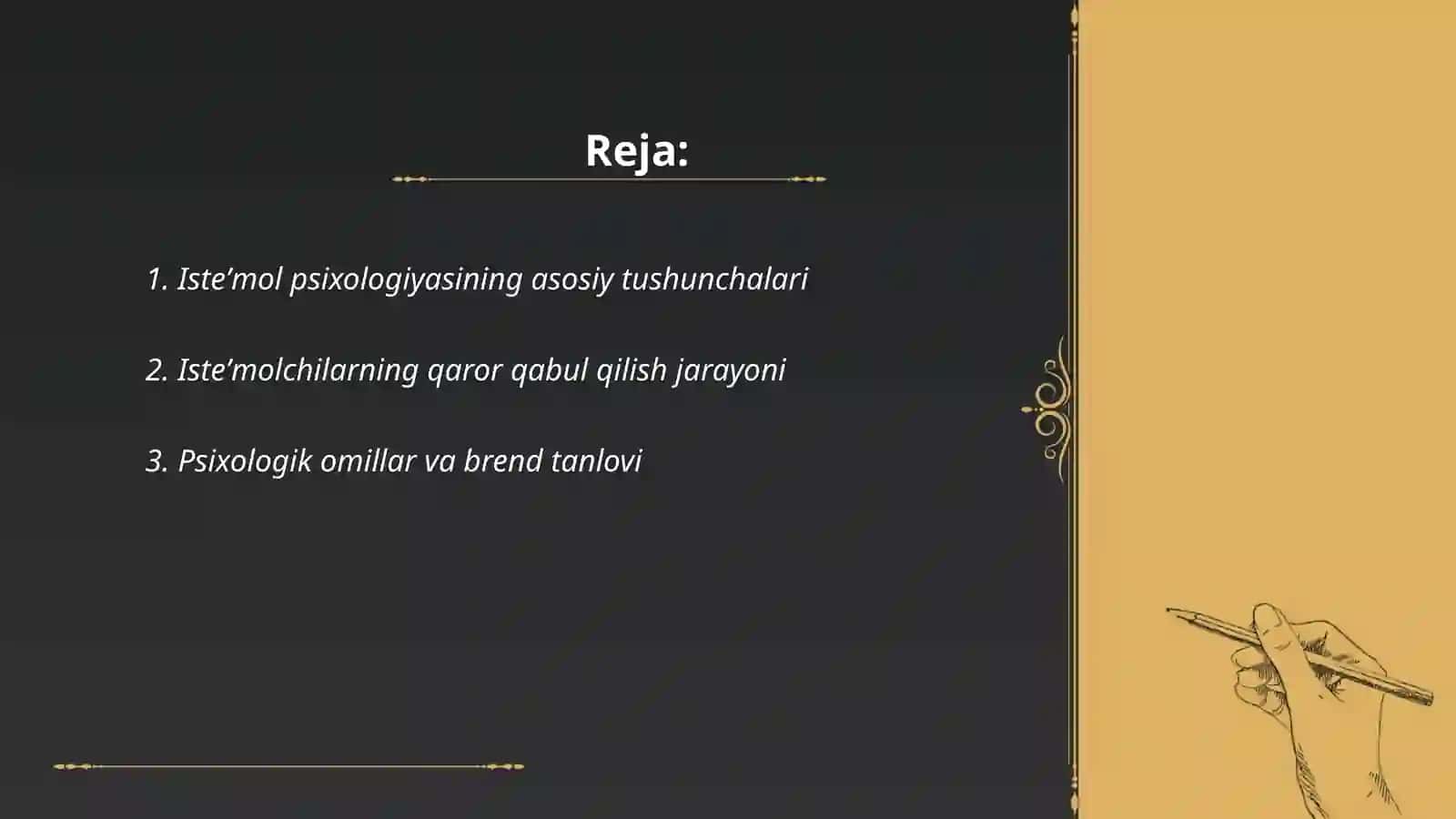 Isteʼmol psixologiyasini shakllantirish jarayoni 2